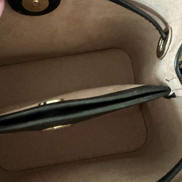 Kate Spade Marti Women's Shoulder Large Bucket Handbag - Black/Gold - Picture 11 of 12